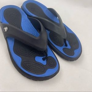 Croc’s women’s flip flops, very gently used
